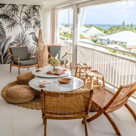 Appartement Toucan - Grand Standing Pleine Vue Mer Saint-Francois  Esterno foto