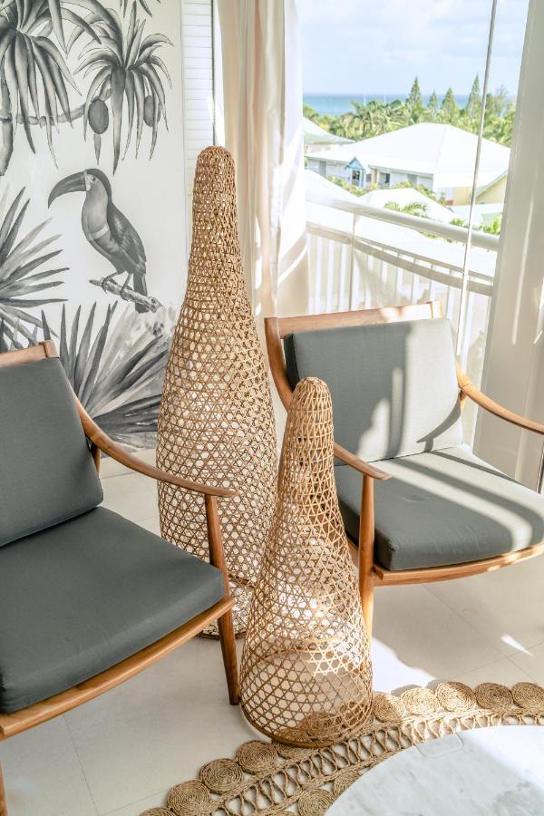 Appartement Toucan - Grand Standing Pleine Vue Mer Saint-Francois  Esterno foto