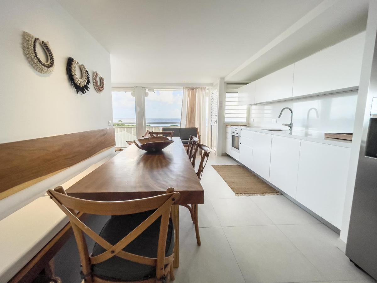 Appartement Toucan - Grand Standing Pleine Vue Mer Saint-Francois  Esterno foto
